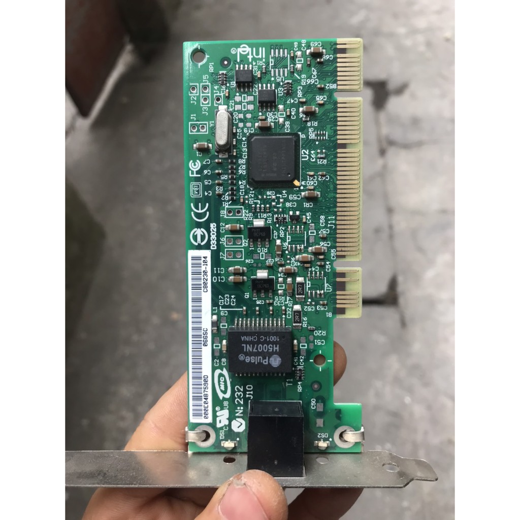 Card lan mạng 1Gbps 1000Mbps PCI x1 máy tính để bàn 1 2 gb cổng port mã