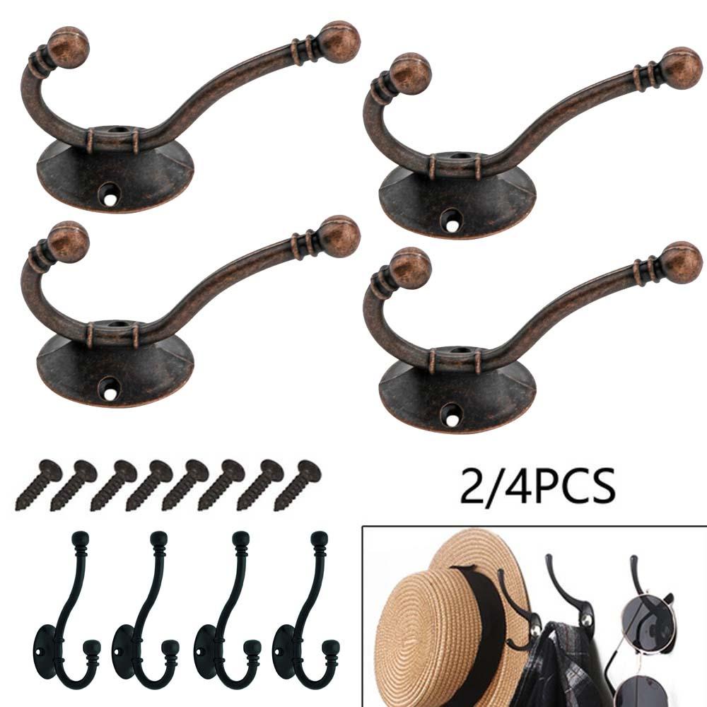 1 Móc Treo Đồ Gắn Tường Bằng Kim Loại Đồng Cứng Chống Rỉ Đa Năng Cho Nhà Tắm