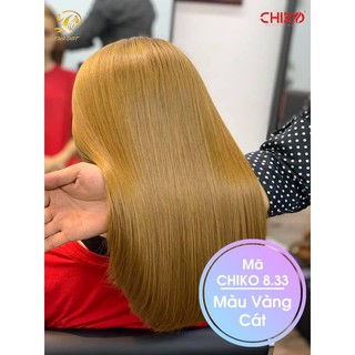 Thuốc nhuộm tóc màu Vàng Cát chiko 8.33