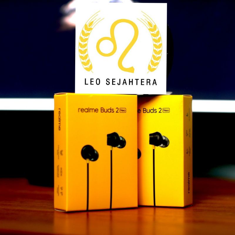 Tai Nghe Nhét Tai Realme buds 2 neo Màu Đen Có Micro Thiết Kế Xinh Xắn Bảo Hành 3 Tháng
