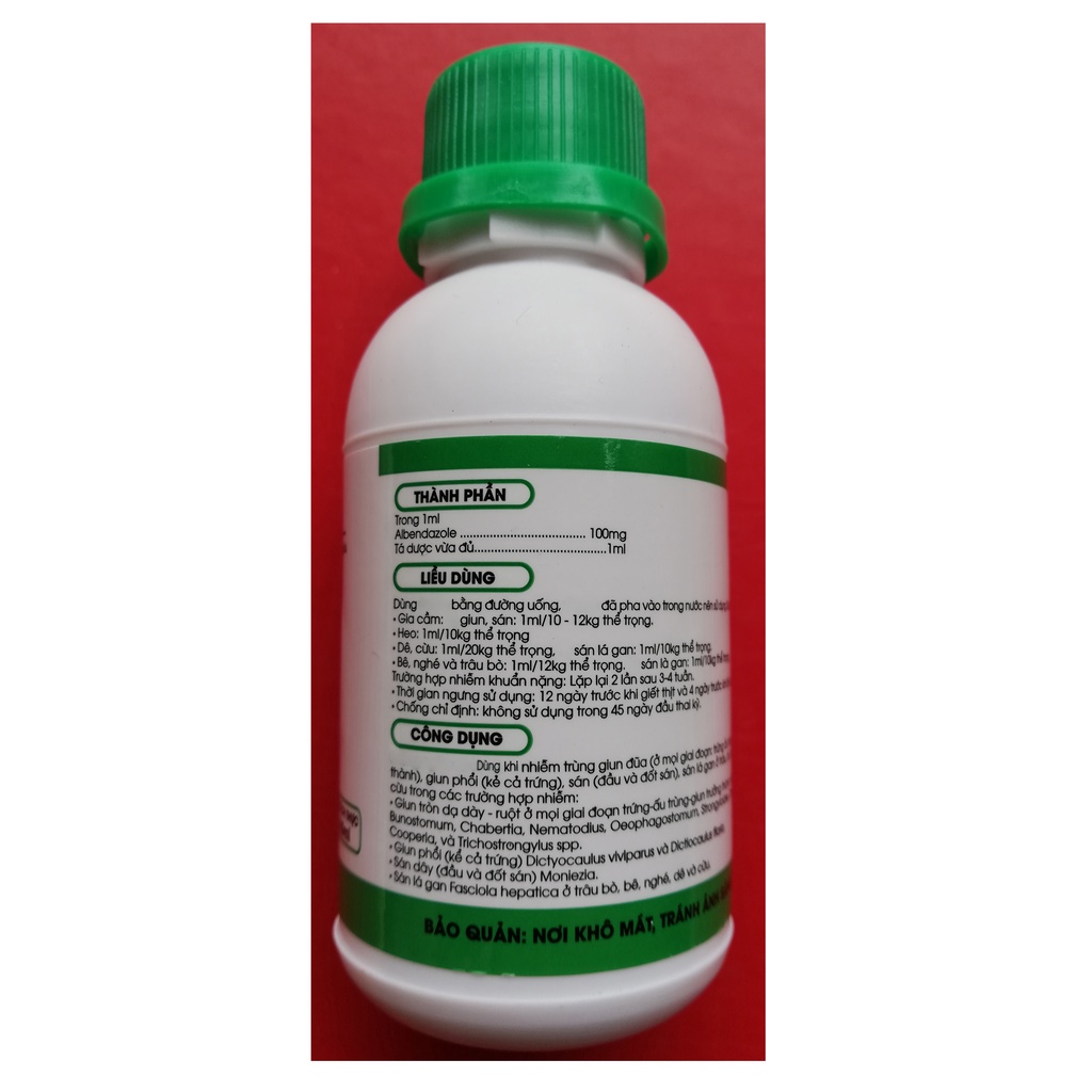 1 lọ FUGACA 100ml Chuyên dùng cho vật nuôi, gia súc, gia cầm, trâu bò, ngựa lợn, dê, cừu, chó, mèo, chim cảnh; Bát ăn