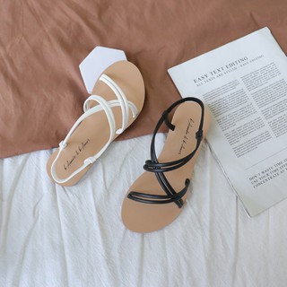 Dép nữ thời trang đi biển đẹp kiểu dáng sandal đế bệt dây mảnh cao cấp chính hãng bAimée & bAmor MS1654 thumbnail