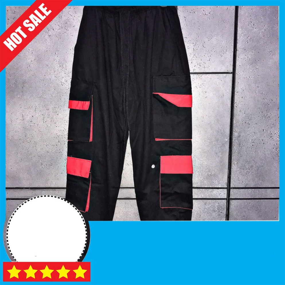 Quần jogger kaki 2 kiểu phối túi hộp nhiều màu Cam kết chất lượng 100%