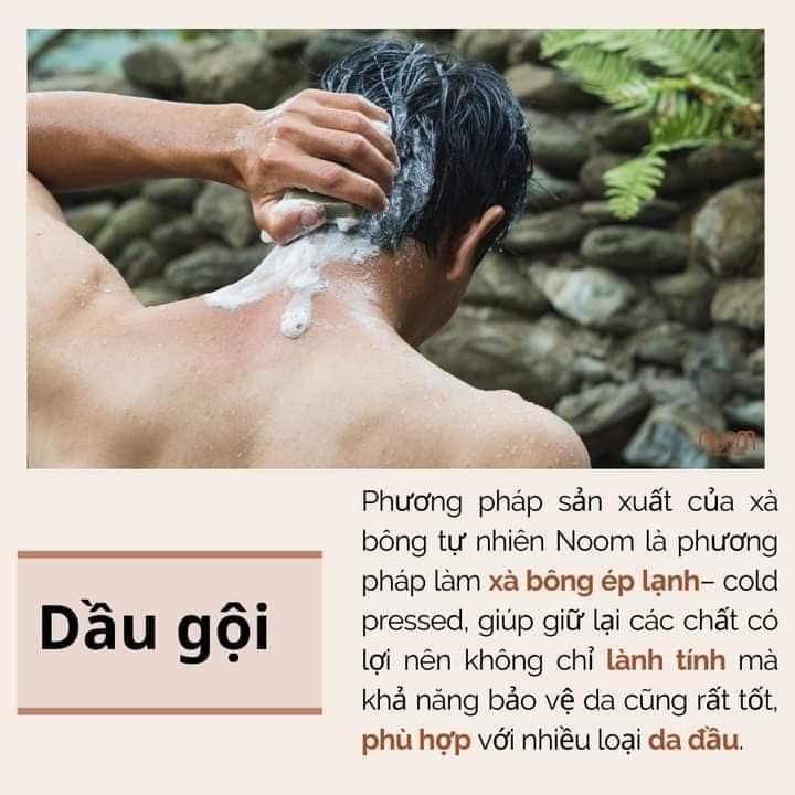 combo 9 bánh xà bông noom tắm, gội, giặt rửa da năng