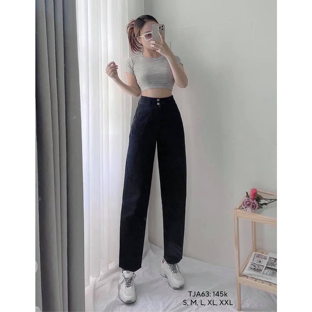 Quần baggy 2 nút túi xéo 005 TJA63 CHIBEST