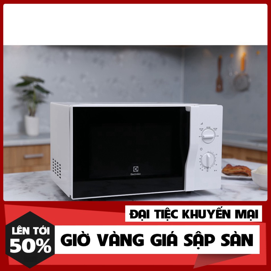 Lò vi sóng Electrolux EMM2322MW 23 lít[HÀNG TRƯNG BÀY][FREESHIP❤️]