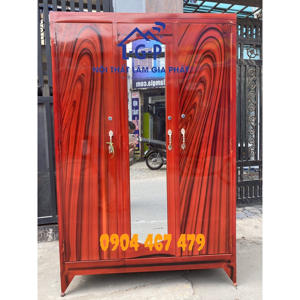 Tủ sắt quần áo giá rẻ quận gò vấp 1m8x1m2