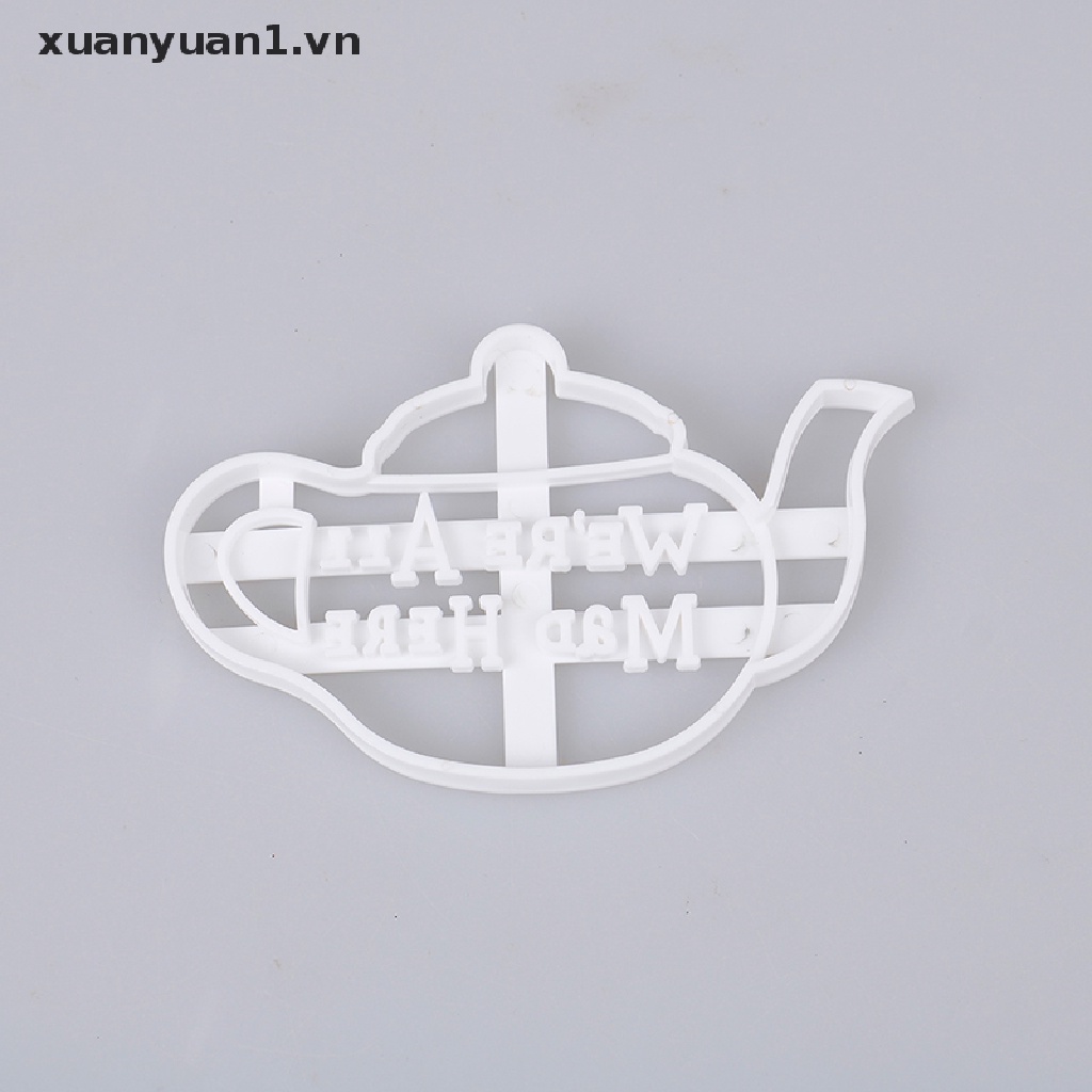 Xuan Eat Me Cake Alice In Wonderland Bộ Ấm Trà Tráng Miệng In Câu Trích Dẫn Mad