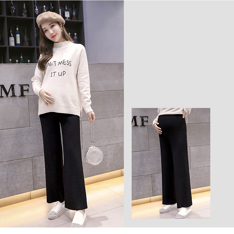 Quần DẠ TĂM Bầu Xinh Q0115