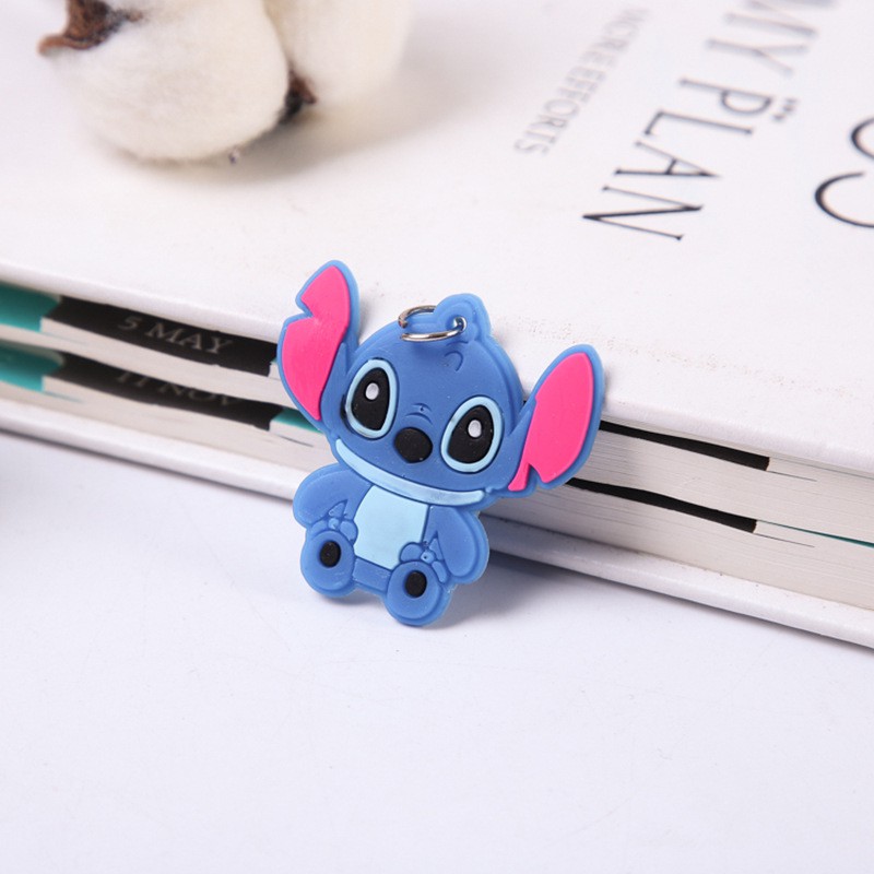 Móc khóa cute cao su silicon hình thú, móc khoá đôi cute hình hoạt hình đáng yêu gấu bông dễ thương giá rẻ