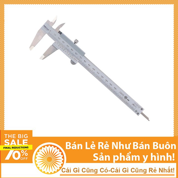 Thước Cặp Mitutoyo 530-312 150mm Cấp Chính Xác 0.001 Inch