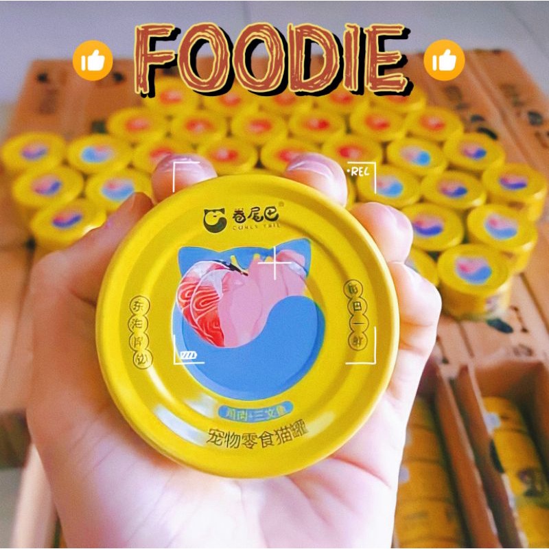 Pate gà xé cho chó mèo 80gram