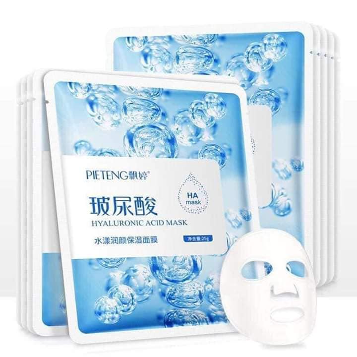 Combo 10 Mặt Nạ HA siêu cấp nước - Hyaluronic Acid Mask Pieteng