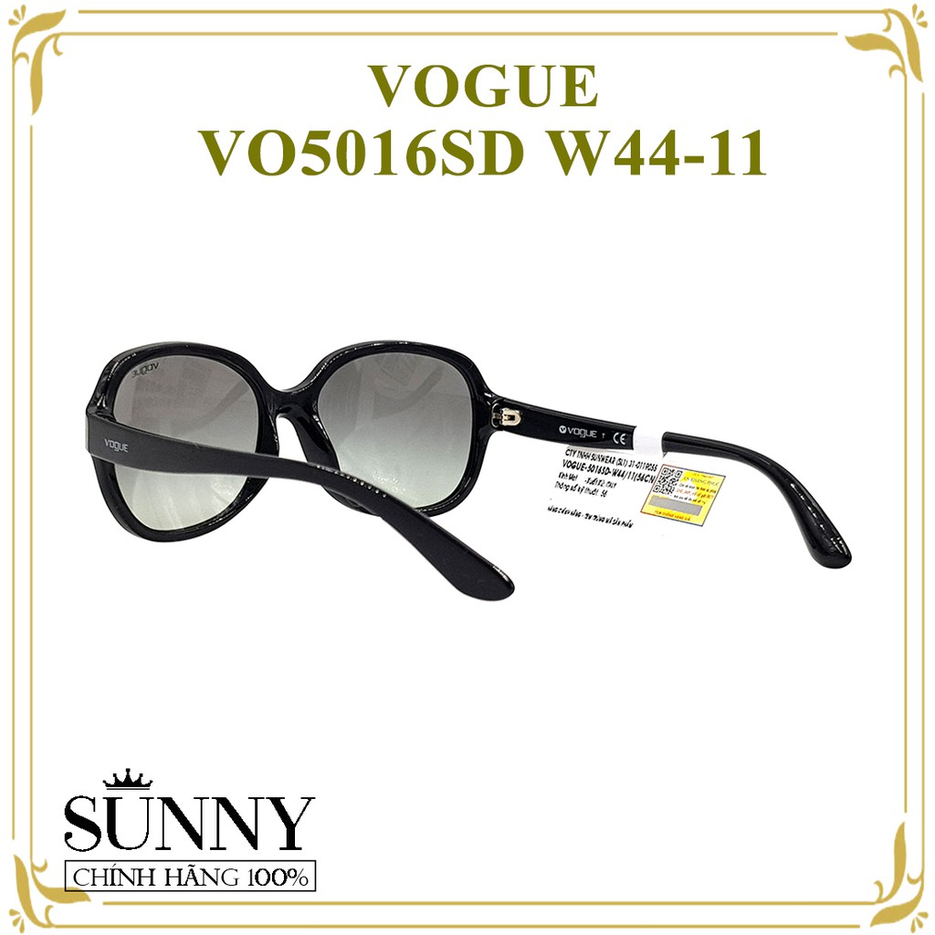 VO5016SD W44-11 - Kính mát Vogue chính hãng Italia, bảo hành toàn quốc