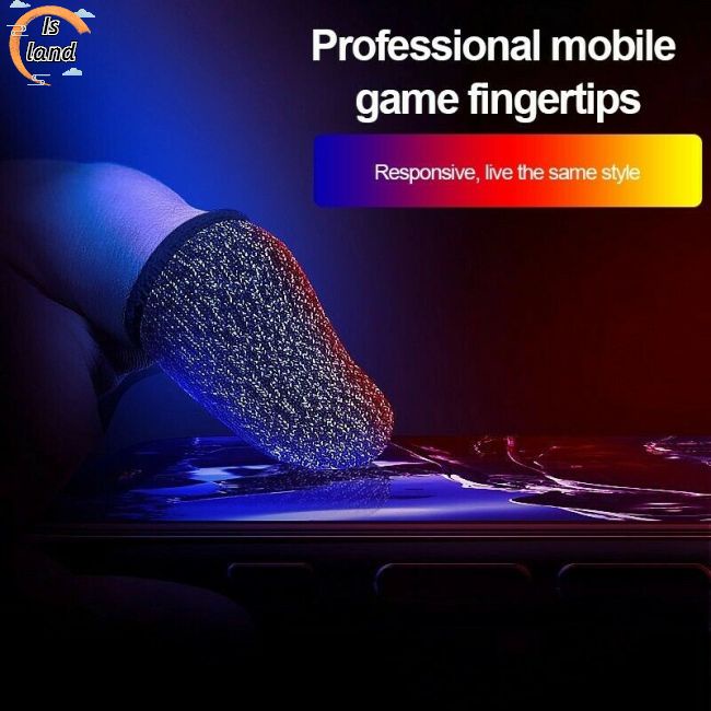 1 Cặp Bọc Ngón Tay Chơi Game Siêu Mỏng Thoáng Khí Cho Pubg Mobile