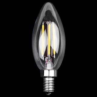 4 Bóng đèn led e12 4w cob 10x3.5cm hình ngọn lửa