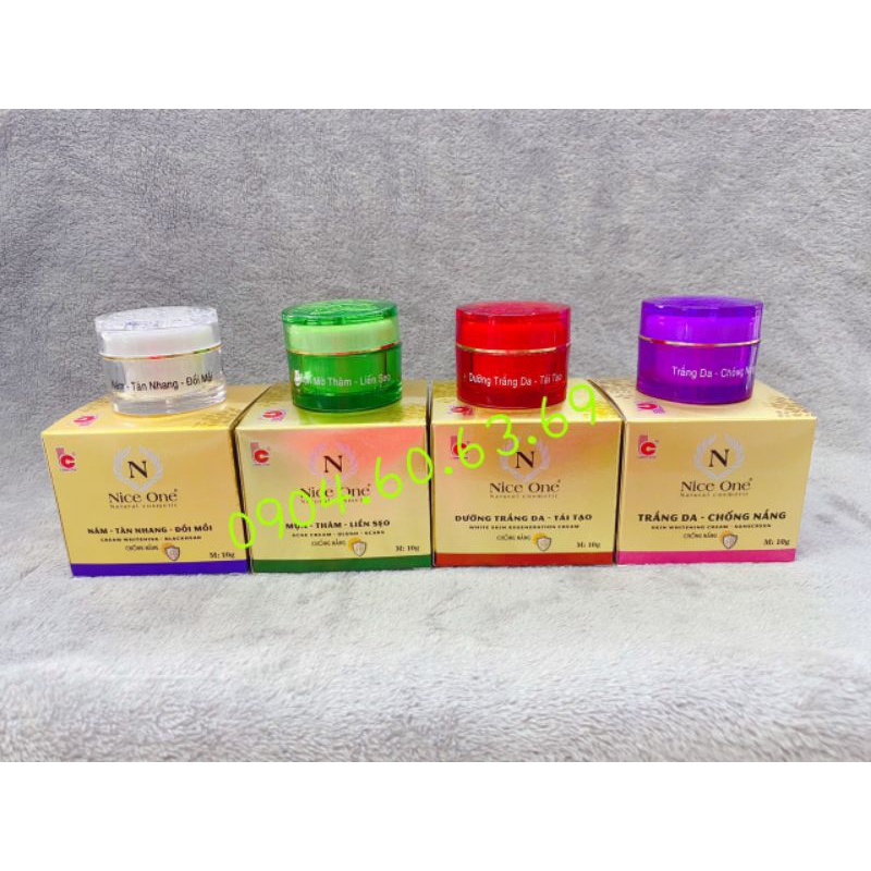 Kem NICE ONE 10g Trắng Da Chống Nắng
