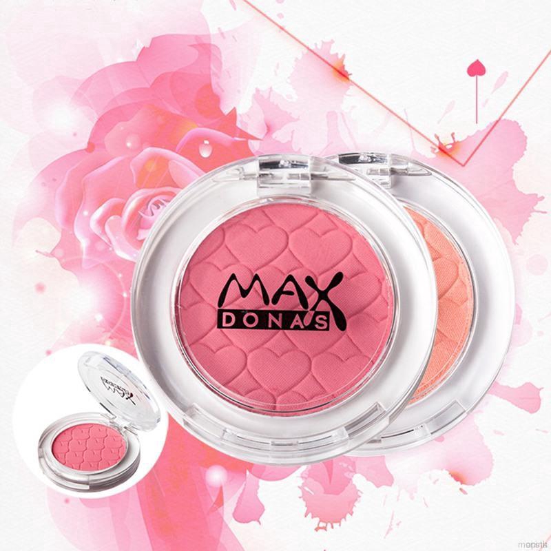 Hũ phấn má hồng màu tự nhiên lâu trôi hiệu MAXDONA với 6 kiểu màu tùy chọn | BigBuy360 - bigbuy360.vn