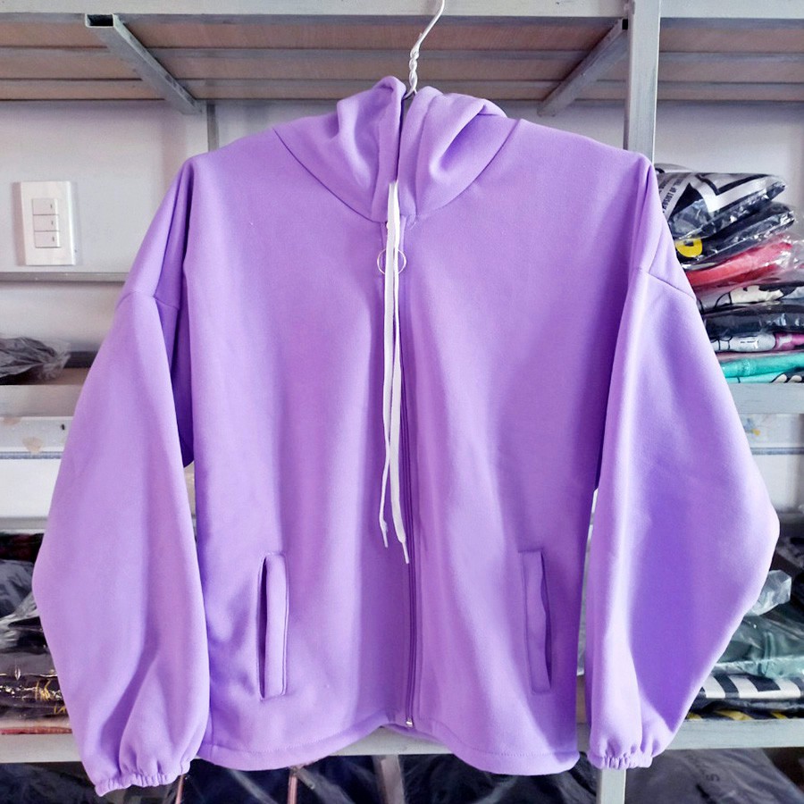 ÁO HOODIE - ÁO KHOÁC NỈ NGOẠI Form Dơi Lửng (Kèm Video Ảnh Thật - HD1250 - Khoen Dây Kéo) (Bảo Bảo Shop)