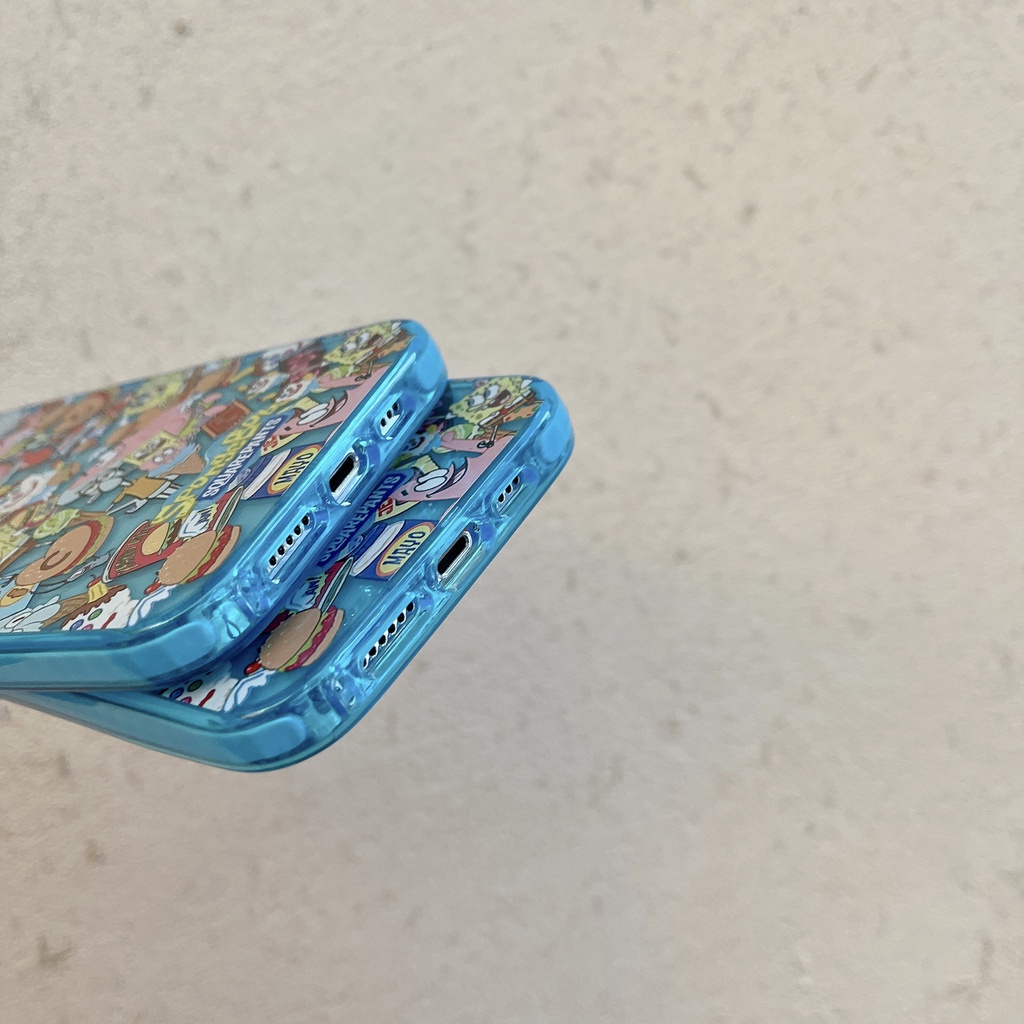 Ốp Điện Thoại Hình Spongebob Và Những Người Bạn Vui Nhộn Chống Sốc Thời Trang