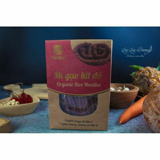 [Tâm Thủy] Mì gạo lứt đỏ hữu cơ thơm ngon dinh dưỡng, hộp giấy 400gr