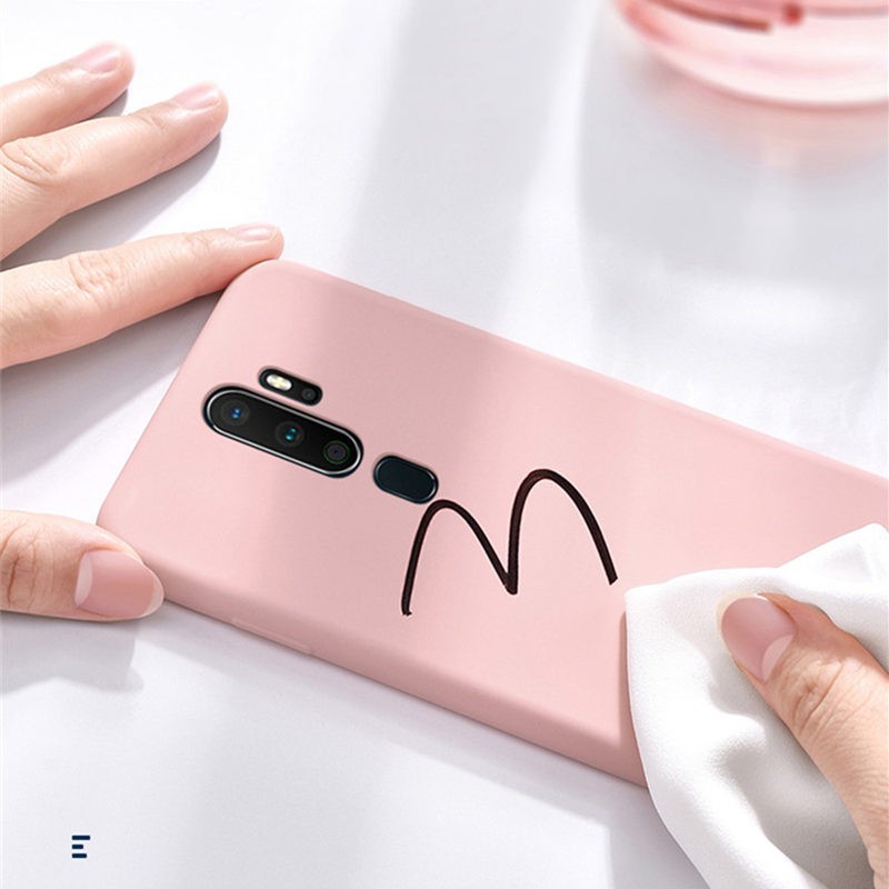 Ốp điện thoại silicone chống sốc màu trơn cho điện thoại Oppo A5 A9 2020 Realme 3 5 Pro X XT | BigBuy360 - bigbuy360.vn