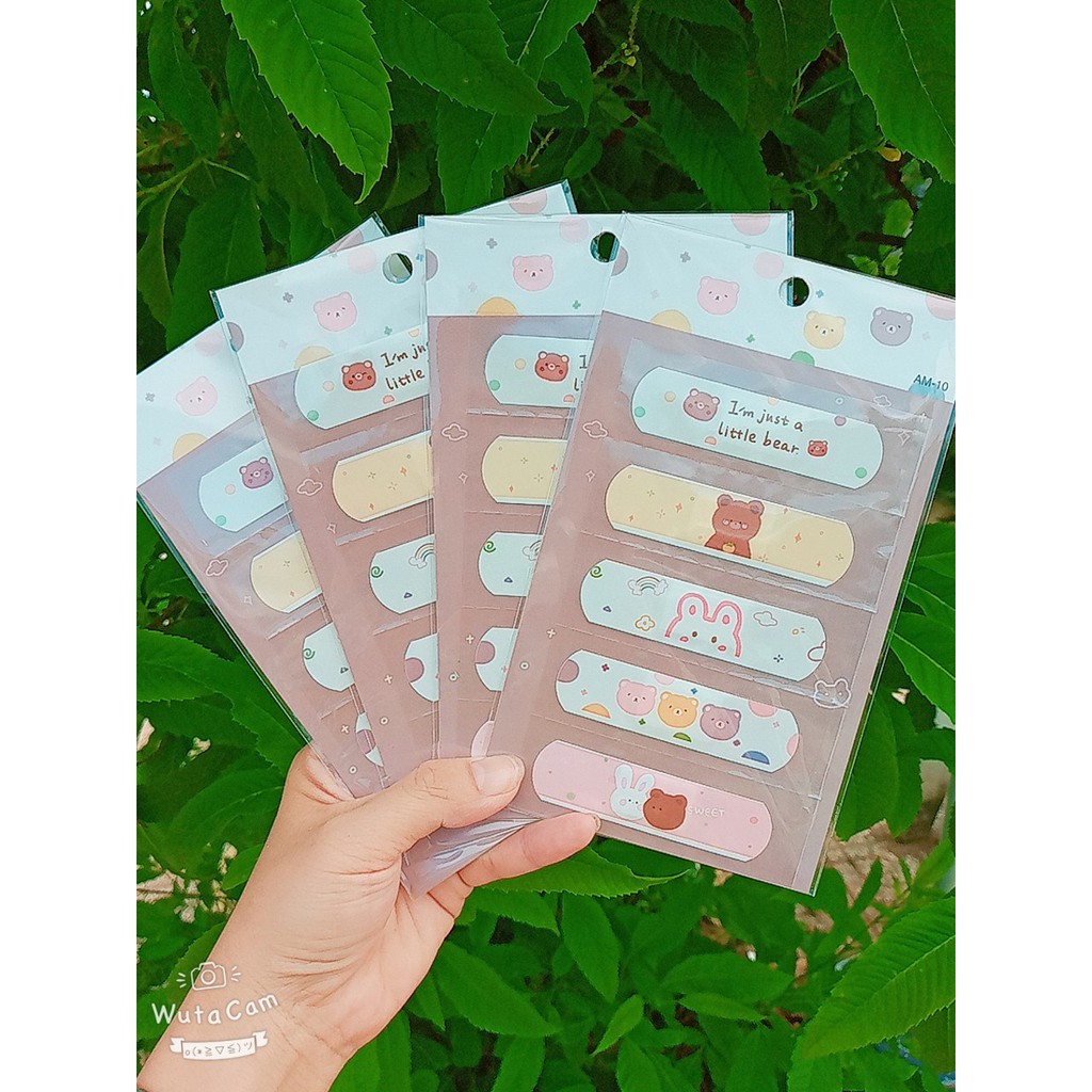 Băng keo cá nhân họa tiết hoạt hình dễ thương chống nước - Giao Ngẫu Nhiên (Kho Sỉ Hằng Nguyễn)