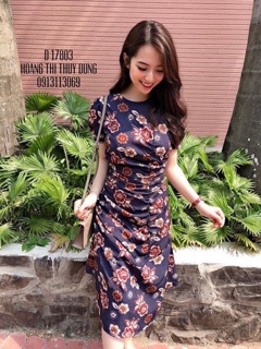 Đầm hoa dáng dài ( Xả Hàng)