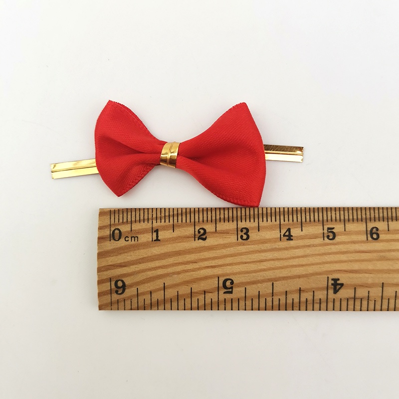 Bộ 50 Nơ 35mm Tự Làm Trang Trí Cây Thông Giáng Sinh