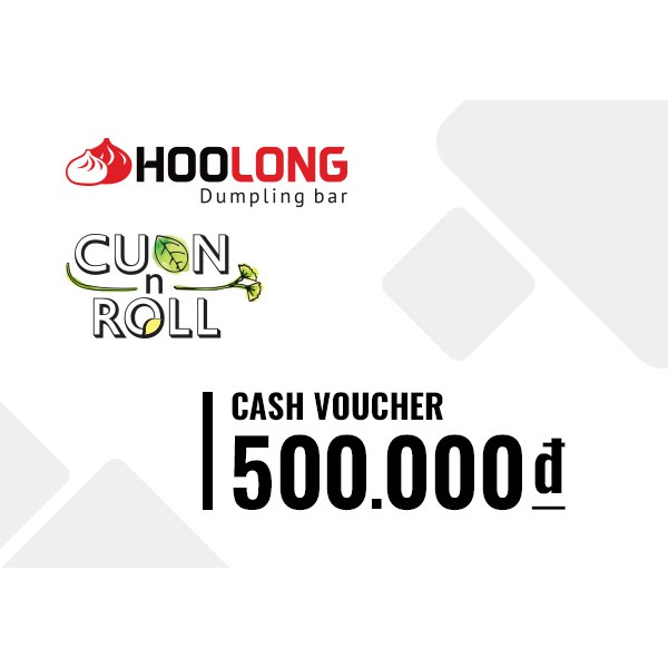 [Mã 159ELSALE hoàn 7% đơn 300K] Hà Nội [Voucher] Phiếu quà tặng Cuốn N Roll - HooLong 500k