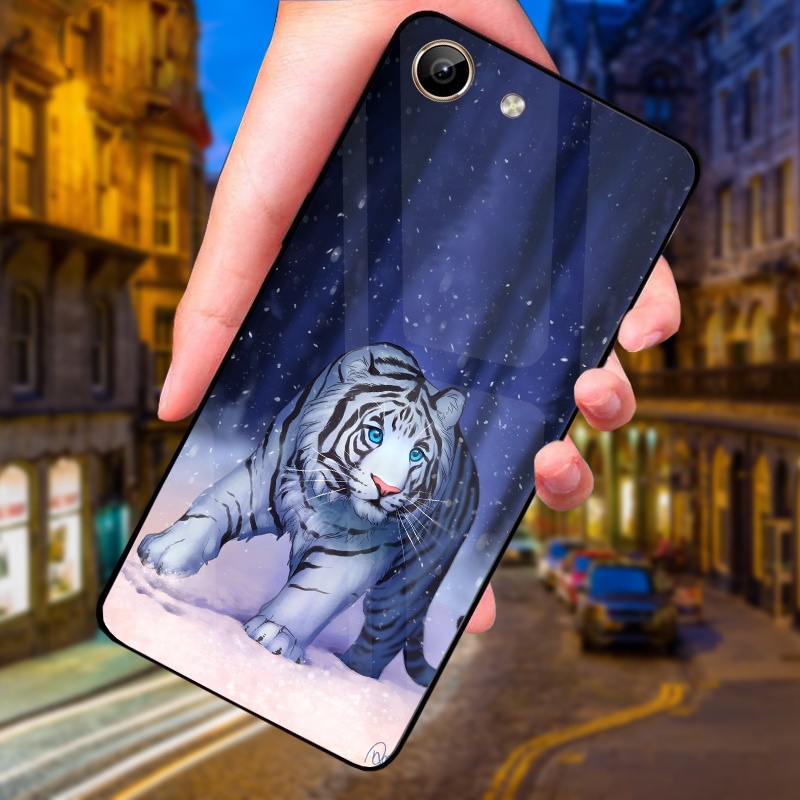 Ốp Lưng VIVO Y53, Y71, Y81, Y83 Mặt kính cường cao cấp, sáng bóng, Thiết kế độc quyền