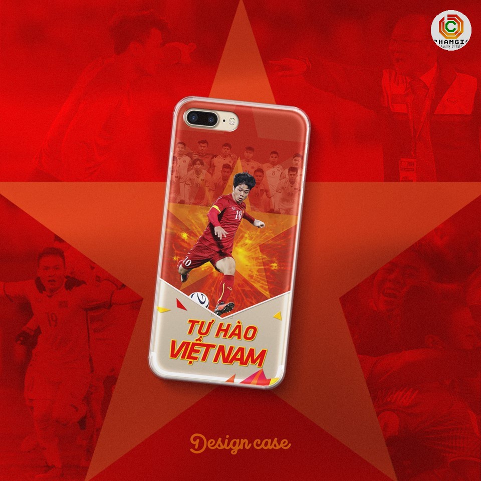 Ốp lưng in hình đội tuyển việt nam in theo yêu cầu