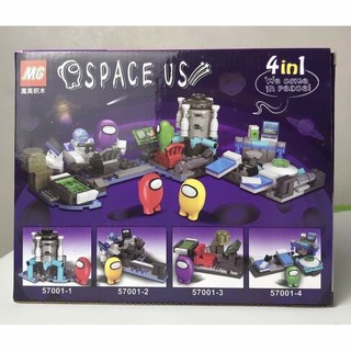 Bộ Xếp Hình Among Space Among Us
