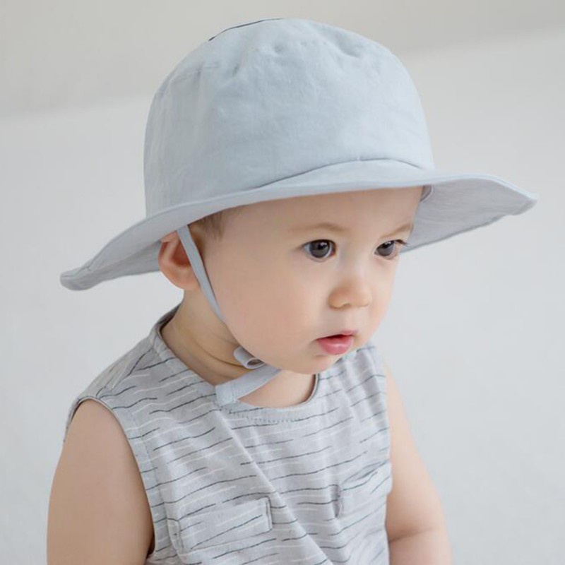Nón Tai Bèo Che Nắng Bằng Cotton Thoáng Khí In Họa Tiết Mặt Cười Dễ Thương Thời Trang Đi Biển Cho Bé Sự Bảo Vệ