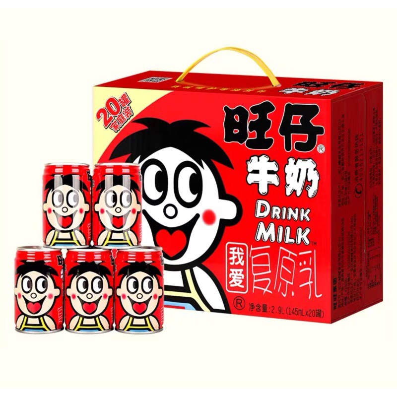 Sữa lon Wang..Zi