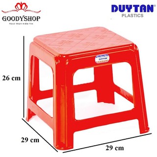 [Ghế Nhựa Lùn Vuông] Duy Tân (29 x 29 x 26 cm) No.H157/F157 GOODYSHOP