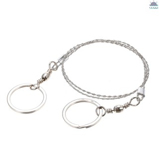 (Hàng Mới Về) Bộ Cưa Dây Cầm Tay Bằng Thép Không Gỉ Dùng Cho Các Hoạt Động Ngoài Trời