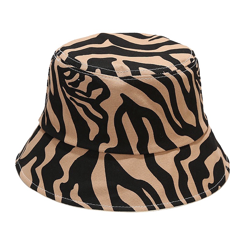 Nón Vành Họa Tiết Sọc Ngựa Vằn Thời Trang Unisex