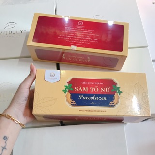 🎀 Sâm tố nữ Puecolazen - viên uống đẹp da sâm tố nữ