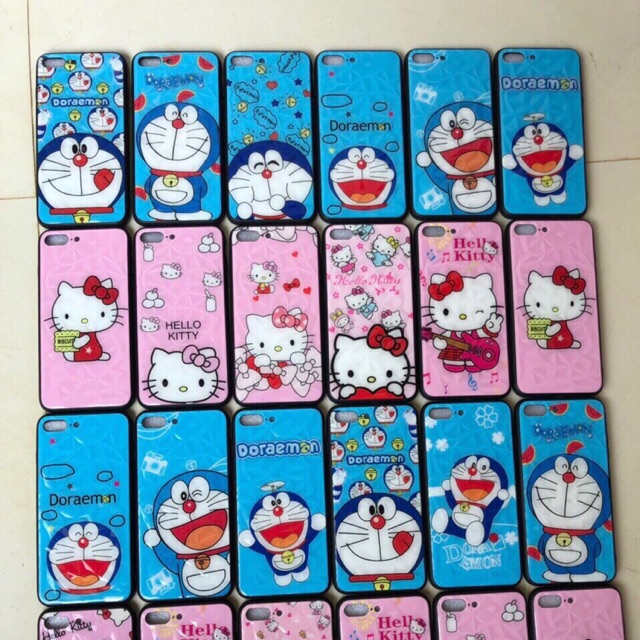 Ốp lưng 3D Đôrêmon helo kitty