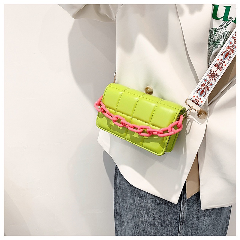 Túi Vuông Đeo Chéo Vai Có Dây Đeo Sợi Xích NB00188