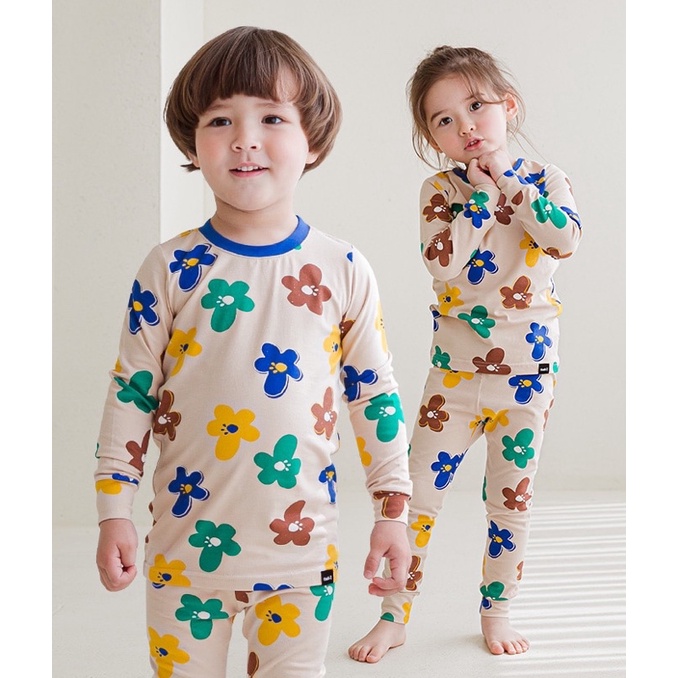 Bộ thu đông dài tay Cordi-i made in Korea cho bê 10-21kg