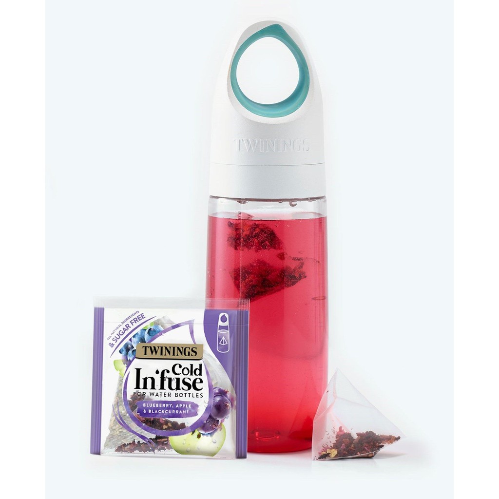 Bình đựng nước Twinings Infuse Cold Water Infusion - Hàng Úc Tặng 3 gói Trà Trái Cây