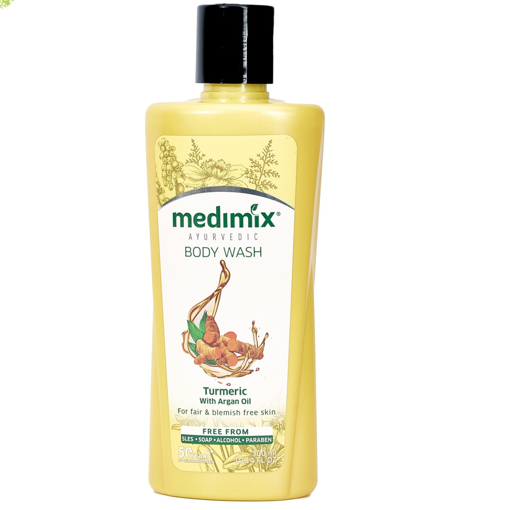 [TẶNG GĂNG TAY MATXA] SỮA TẮM MEDIMIX NGHỆ VÀ DẦU ARGAN 300ML ẤN ĐỘ BẢO VỆ, DƯỠNG ẨM CHO DA | BigBuy360 - bigbuy360.vn