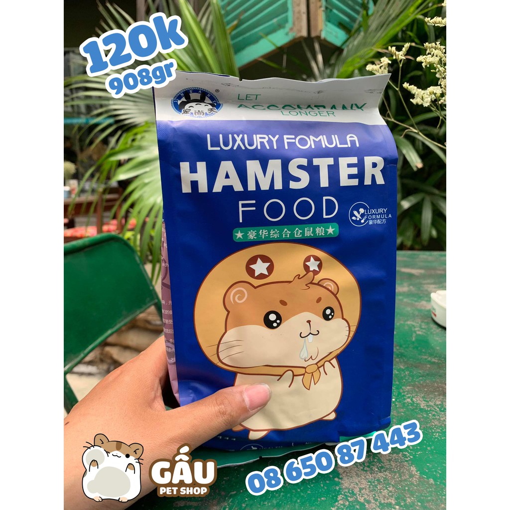 LUXURY FOMULA thức ăn trộn hỗn hợp cao cấp 2LB