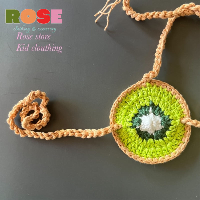 Bikini cho bé, đồ bơi đi biển kiwi xanh lá cho bé yêu