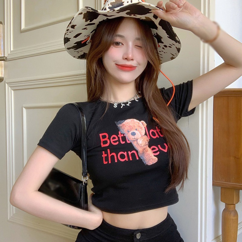 Áo Thun Tay Ngắn In Chữ mezzang Thời Trang Cho Nữ