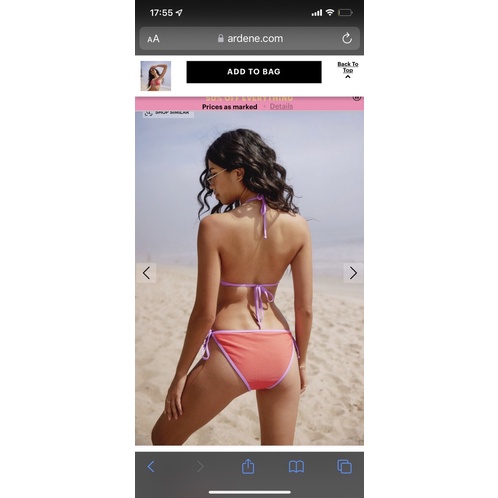 Set Bikini đồ bơi ARDENE hàng XK