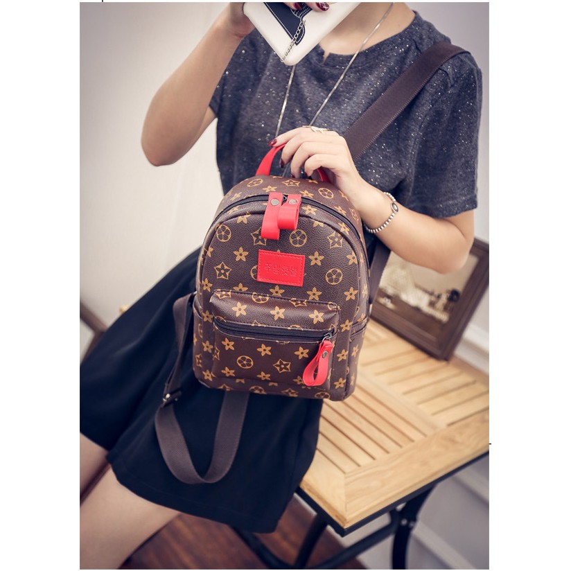 Balo Thời Trang Fashion Mini Họa Tiết Cá Tính, Phong Cách CDBL22