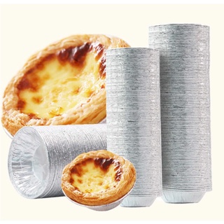 Set 50 cốc giấy bạc nướng bánh, hàu, start trứng tiện lợi